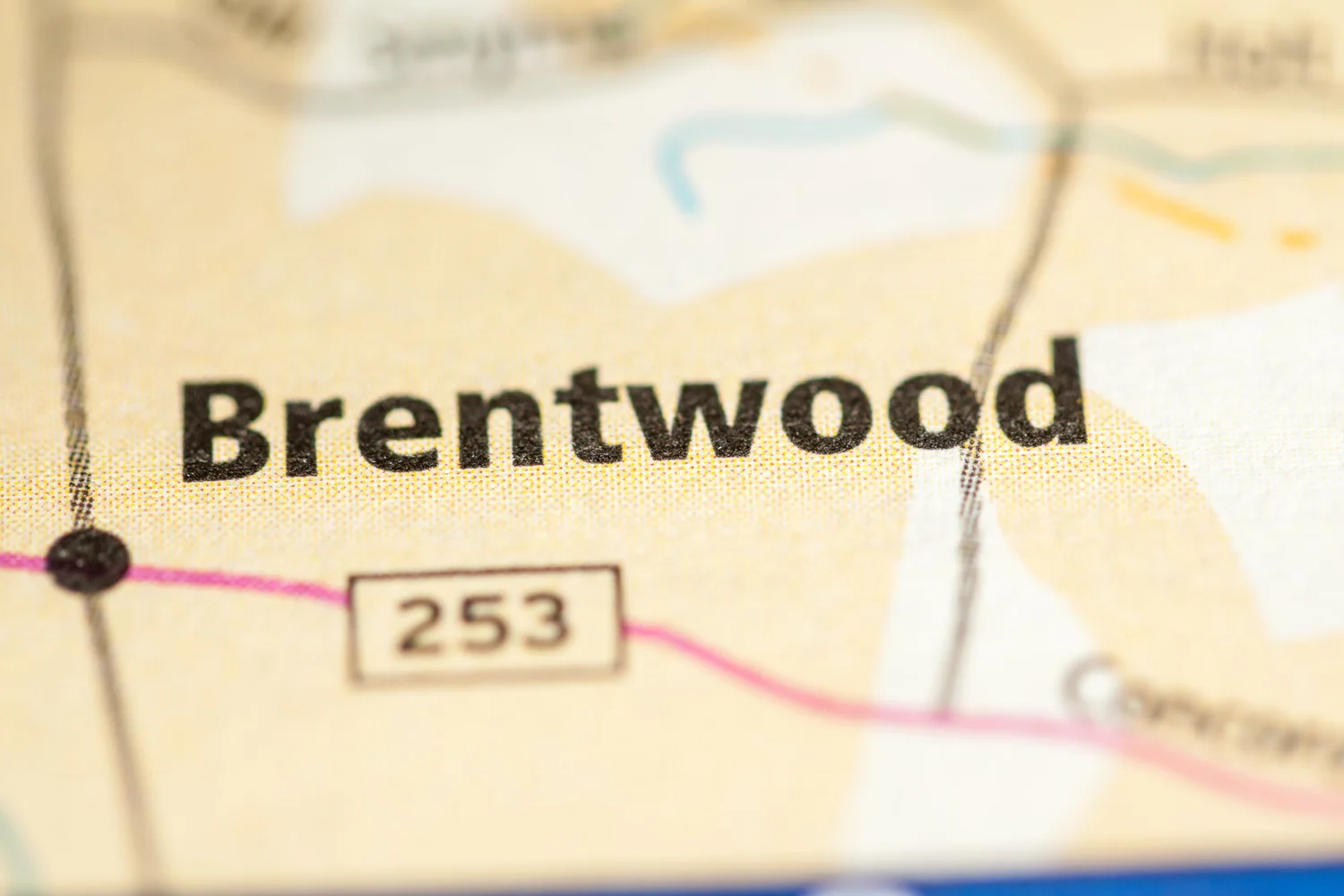 Brentwood, TN Map